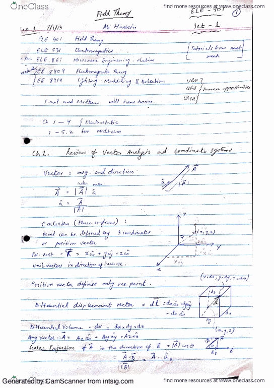 ELE 401 Lecture : Class lectures.pdf thumbnail