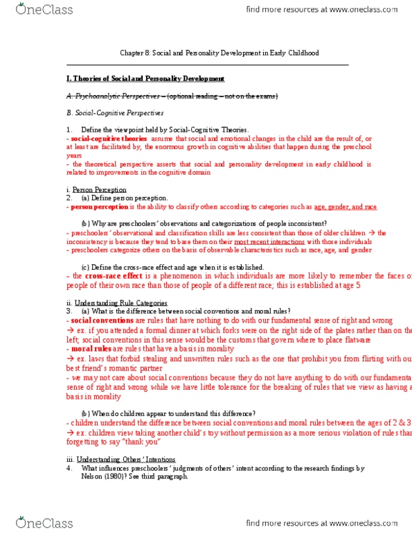 PSYC 208 Lecture Notes - Child Discipline, Social Perception, Open Hand thumbnail