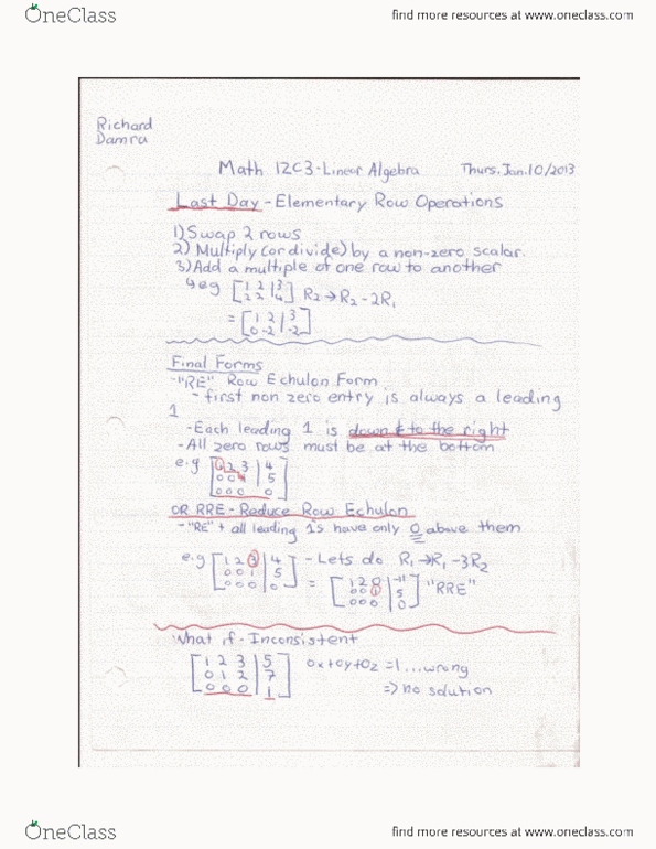 Class Notes For Math 1zc3 At Mcmaster University Page 27 Oneclass