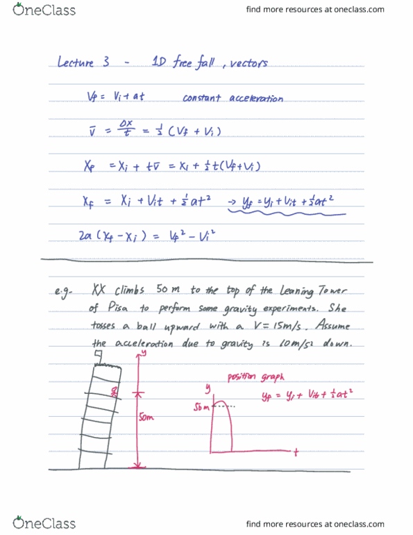 PHYSICS 1200 Lecture Notes - Lecture 3: Farad, Vitt cover image