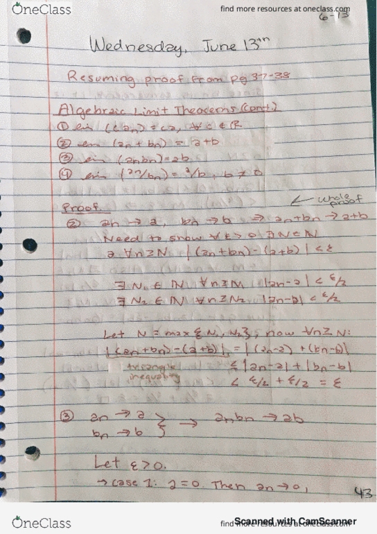 MATH 409 Lecture 7: MATH 409 6-13 Lecture Notes thumbnail