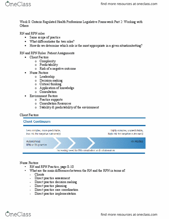 Nursing 4320A/B Lecture Notes - Lecture 8: Critical Thinking, Job Satisfaction, Absenteeism thumbnail