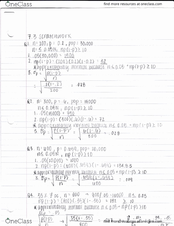 MATH 10041 Chapter Notes - Chapter 7: Louisiana Highway 6 thumbnail