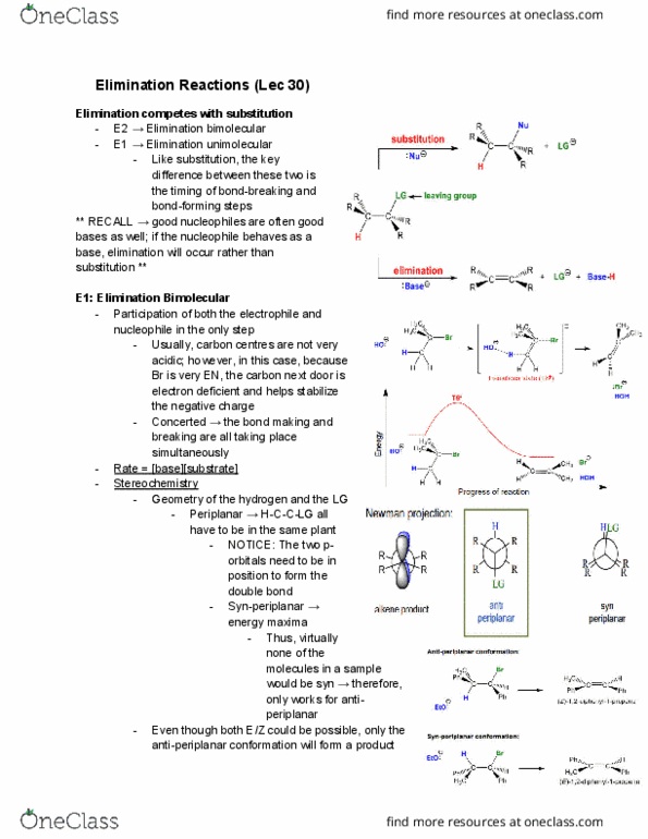 CHM136H1 Lecture Notes - Lecture 33: Propyl Group, Alkene, Alkane Stereochemistry thumbnail