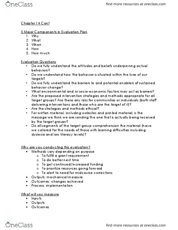 MRKT 351 Lecture Notes - Lecture 16: Dyslexia, Marketing Effectiveness, Earned Media thumbnail