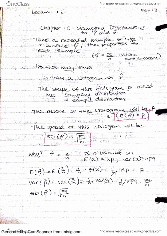 COMM 291 Lecture : C291 - Class 12.pdf thumbnail