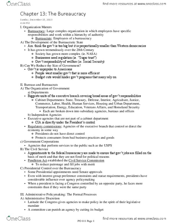 CAS PO 111 Chapter Notes - Chapter 13: Outsourcing, Twentieth Century Society, Thalidomide thumbnail