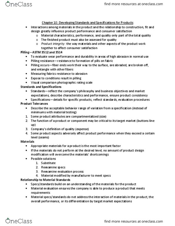 CTD 461 Lecture Notes - Lecture 10: Mass Customization thumbnail