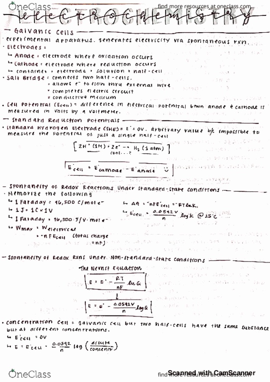 CHE 202 Chapter 13: CHE 202 Electrochemistry thumbnail