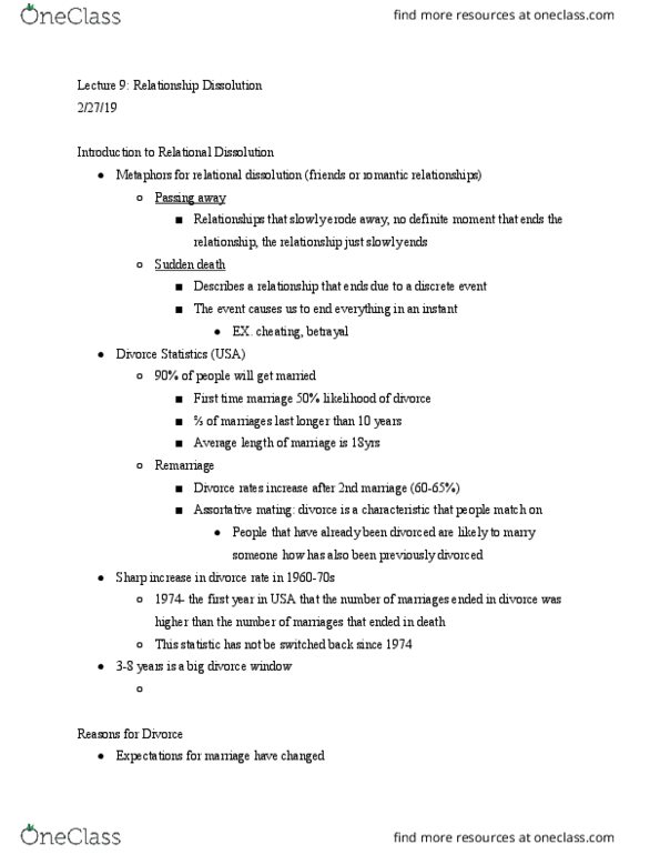 CMN 120 Lecture Notes - Lecture 9: Assortative Mating, Discrete Event Simulation, Phase 2 thumbnail