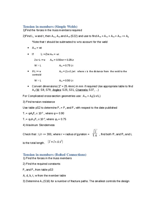 CIVE 462 Lecture Notes - Buckling, Plasma Cutting, Centroid thumbnail