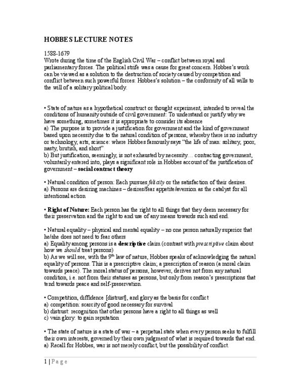 Philosophy 2070E Lecture Notes - Thought Experiment, Infor, Fiduciary thumbnail