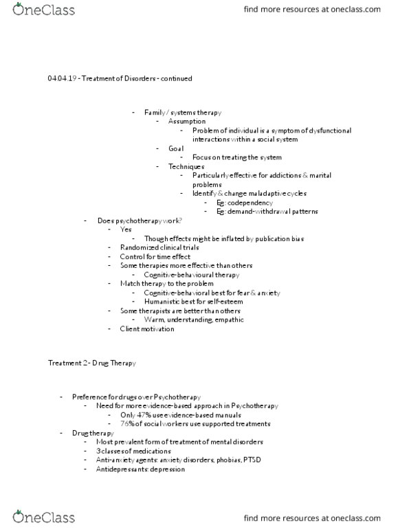 PSYC 102 Lecture Notes - Lecture 27: Family Therapy, Publication Bias, Codependency thumbnail
