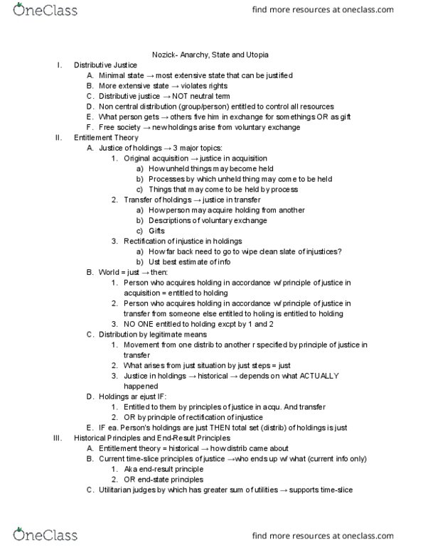 PHILOS 2 Chapter Notes - Chapter article: Distributive Justice, Free Society, Tomato Juice thumbnail