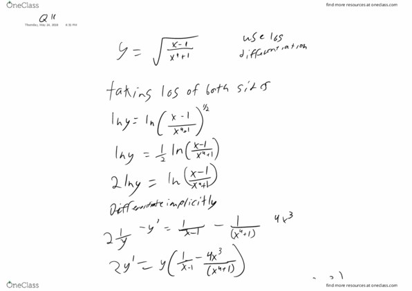 MAT 1320 Lecture 3: 2018DGD3 Q11 thumbnail