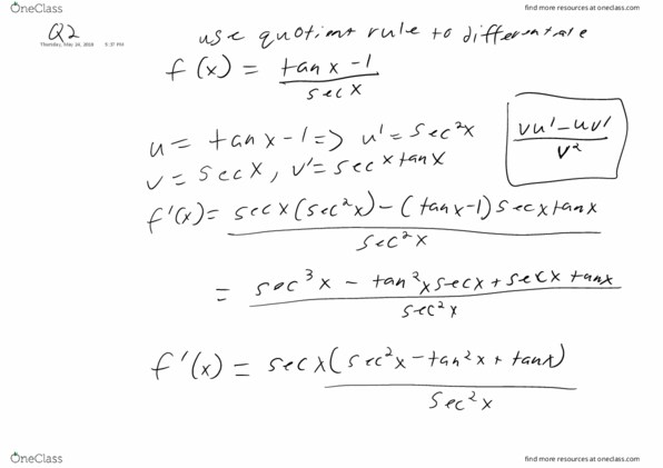 MAT 1320 Lecture 3: 2018DGD3 Q2 thumbnail