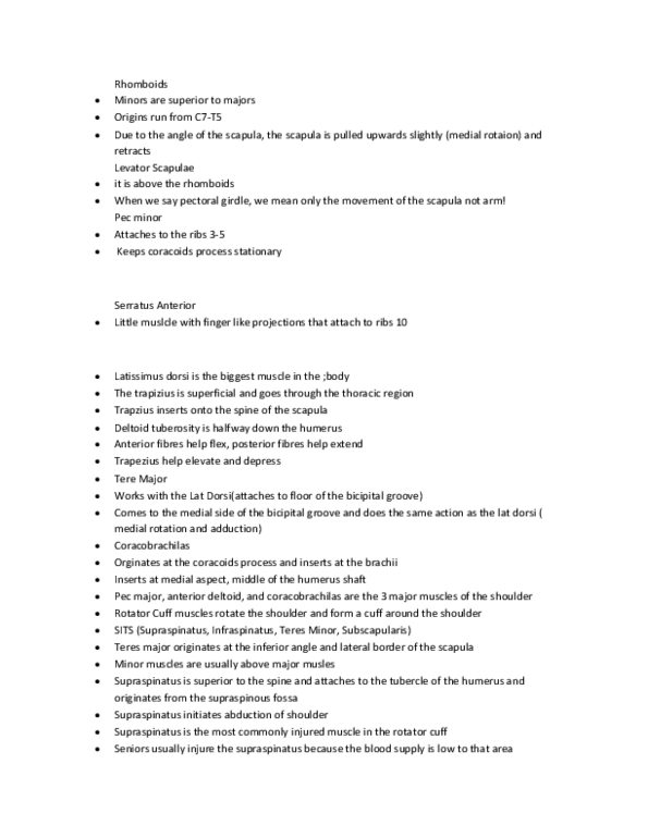 PEDS100 Lecture : Muscles Of The Back thumbnail