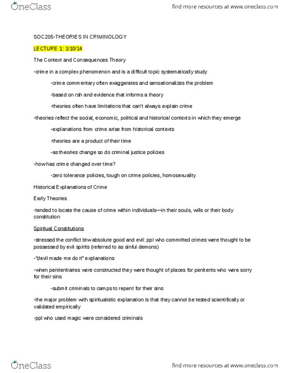 SOC205H5 Lecture Notes - Remote Shell, United States Constitution, Institute For Operations Research And The Management Sciences thumbnail