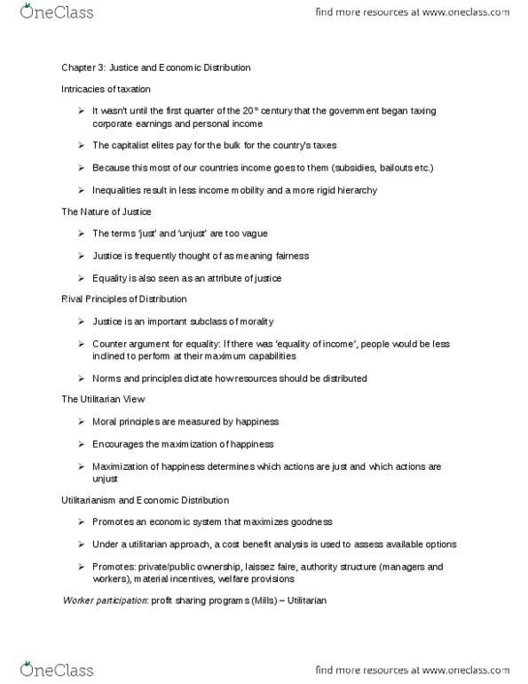 MGMT 1040 Chapter Notes -Wilt Chamberlain, Economic Mobility, Sociality thumbnail