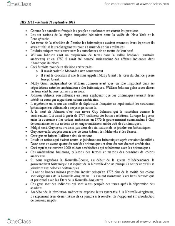 HIS 2762 Lecture Notes - Le Monde, Concubinage, State Agency For National Security thumbnail