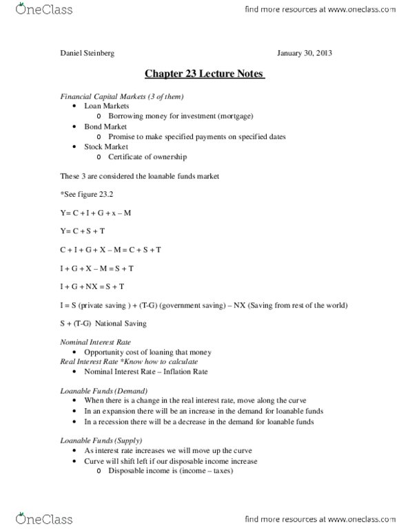 Economics 1022A/B Chapter 23: Chapter 23.docx thumbnail