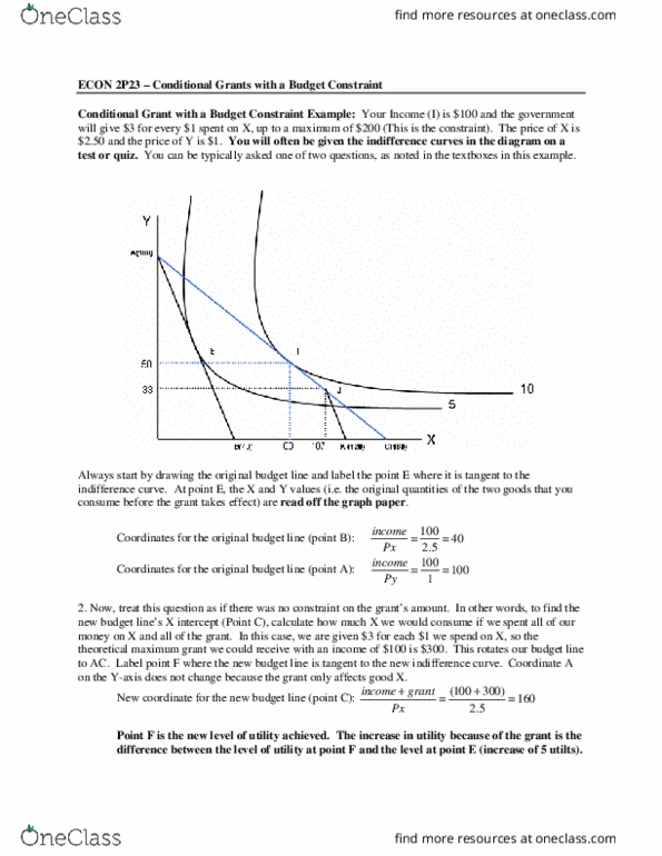 ECON 2P23 Lecture Notes - Lecture 5: Indifference Curve, Graph Paper thumbnail