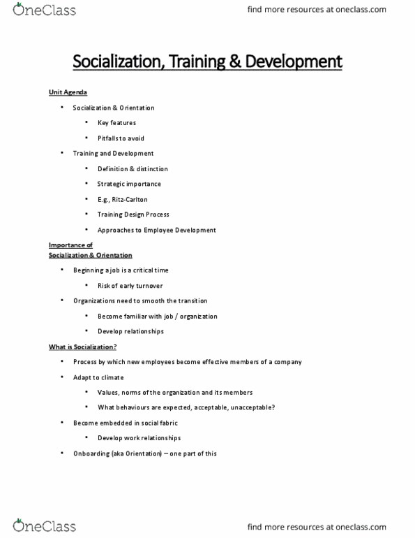 COMMERCE 2BC3 Lecture Notes - Lecture 6: Team Building, Job Enrichment, Task Analysis thumbnail