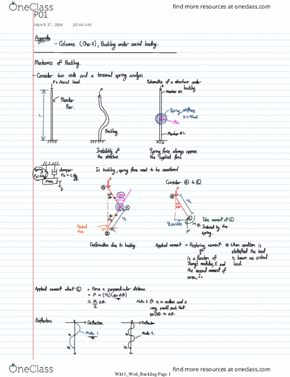 MECHENG 3A03 Lecture 38: Wk11_Wed_Buckling thumbnail