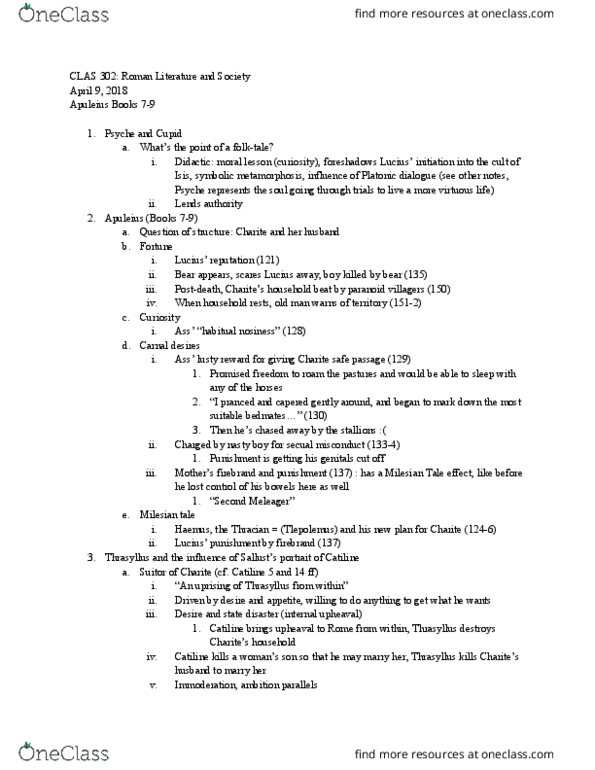 CLAS 302 Lecture Notes - Lecture 3: Milesian Tale, Tlepolemus, Charites thumbnail