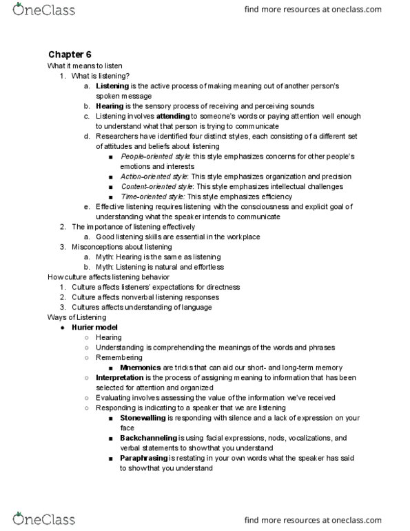 COM 100 Chapter Notes - Chapter 6: Confirmation Bias, Information Overload thumbnail