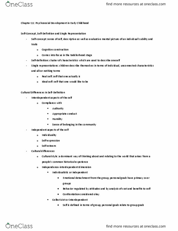 FSW 245 Lecture Notes - Lecture 11: Emotional Detachment, Lawrence Kohlberg, Albert Bandura thumbnail