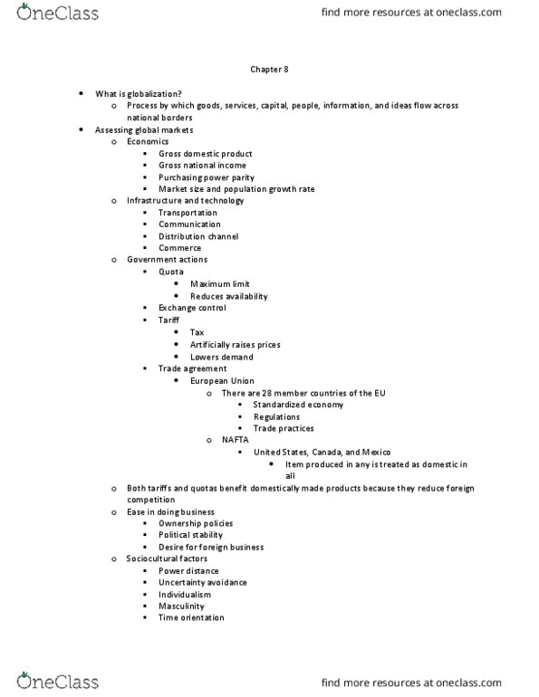 MARK 3000 Lecture Notes - Lecture 23: Purchasing Power Parity, Gross National Income, Foreign Exchange Controls thumbnail