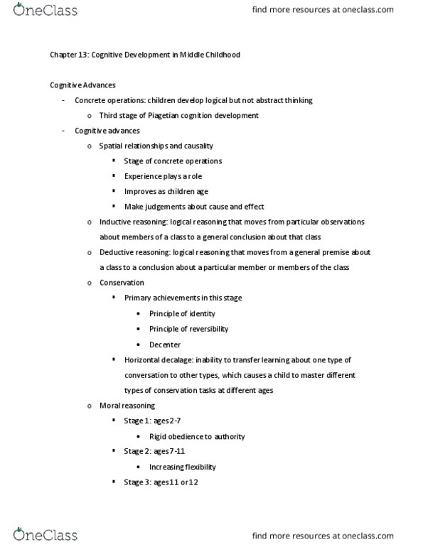 FSW 245 Lecture Notes - Lecture 13: Inductive Transfer, Inductive Reasoning, Deductive Reasoning thumbnail