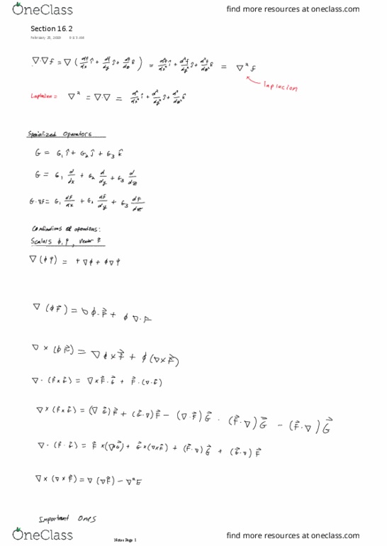 Applied Mathematics 2277A/B Lecture 17: Section 16.2 thumbnail