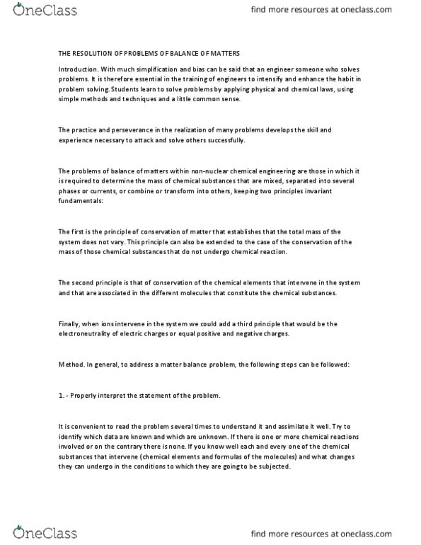 CHE-2211 Chapter Notes - Chapter 17: Chemical Engineering, Chemical Element, Sulfur Dioxide thumbnail