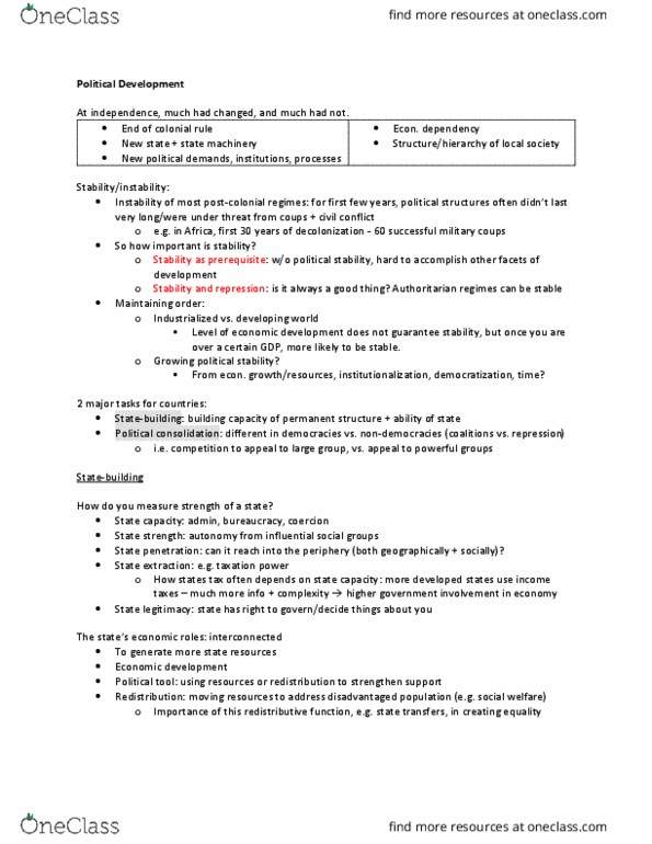 POLI 227 Lecture Notes - Lecture 2: Constitutional Basis Of Taxation In Australia, Majoritarianism, Political Freedom thumbnail