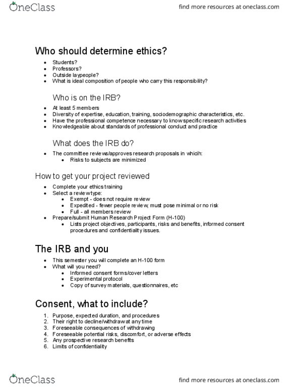 PSY 317 Lecture 2: Who should determine ethics thumbnail