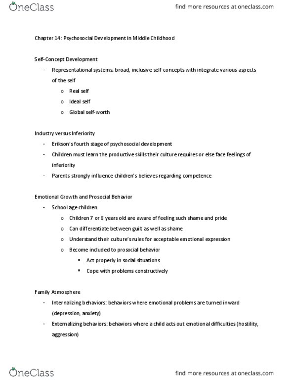 FSW 245 Lecture Notes - Lecture 14: Prosocial Behavior, Joint Custody, Teenage Pregnancy thumbnail