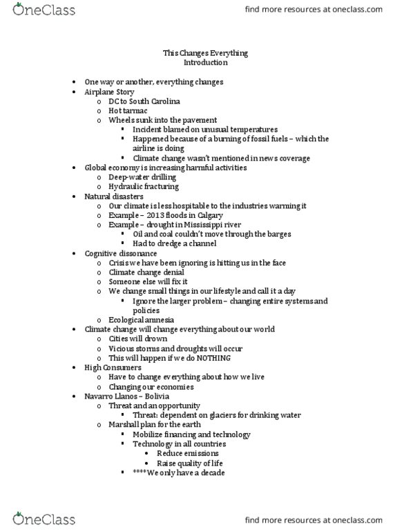 PAX 212 Chapter Notes - Chapter Introduction: Climate Change Denial, Deepwater Drilling, Cognitive Dissonance thumbnail