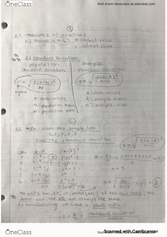 MATH-1635 Lecture 4: Chapter 3.2 Lecture Notes thumbnail