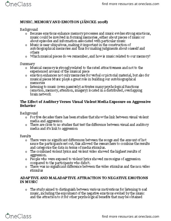 PSY 447LEC Lecture Notes - Lecture 39: Hot Sauce thumbnail