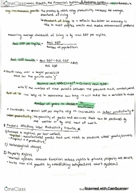 ECONO-2201 Chapter 10: Chapter 10 Written Notes thumbnail