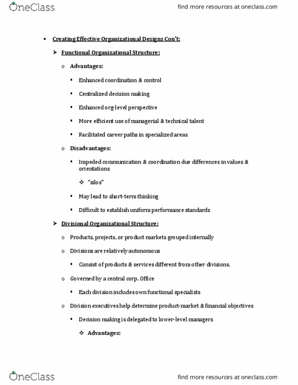 MGT 490 Lecture Notes - Lecture 46: Decision-Making thumbnail