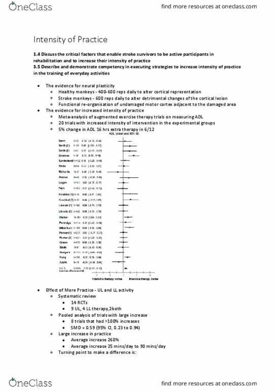 PHTY302 Lecture Notes - Lecture 8: Systematic Review, Physical Therapy, Weight-Bearing thumbnail