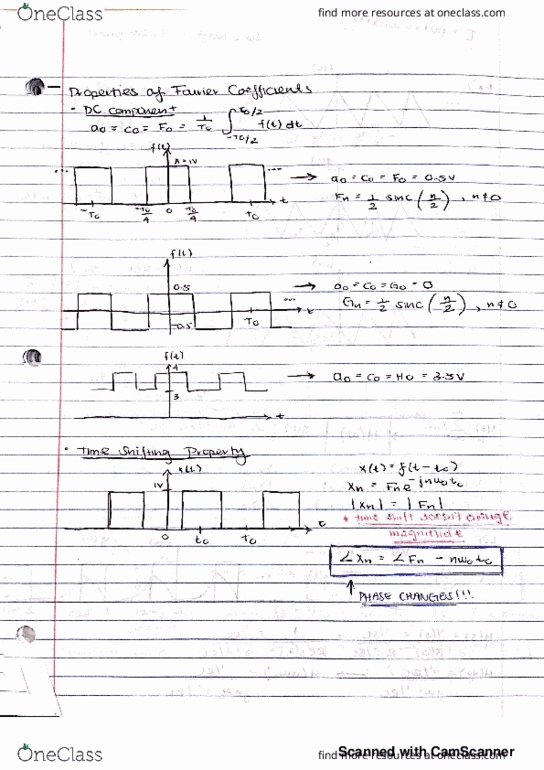 ECE 405 Lecture 3: Properties of Fourier Coefficients, Ideal Sampling, Aliasing Error, Interpolation thumbnail