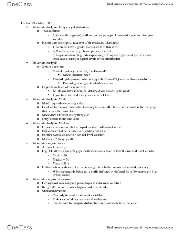 SOCIOL 2Z03 Lecture 19: Lecture 19 - March 31st.docx thumbnail