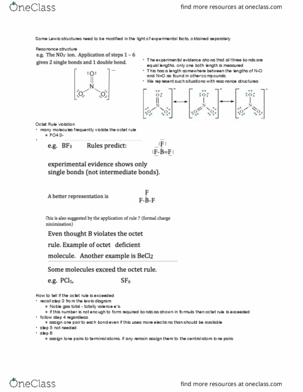 CHEM 14A Lecture Notes - Lecture 12: Octet Rule, Noble Gas, Lewis Structure thumbnail