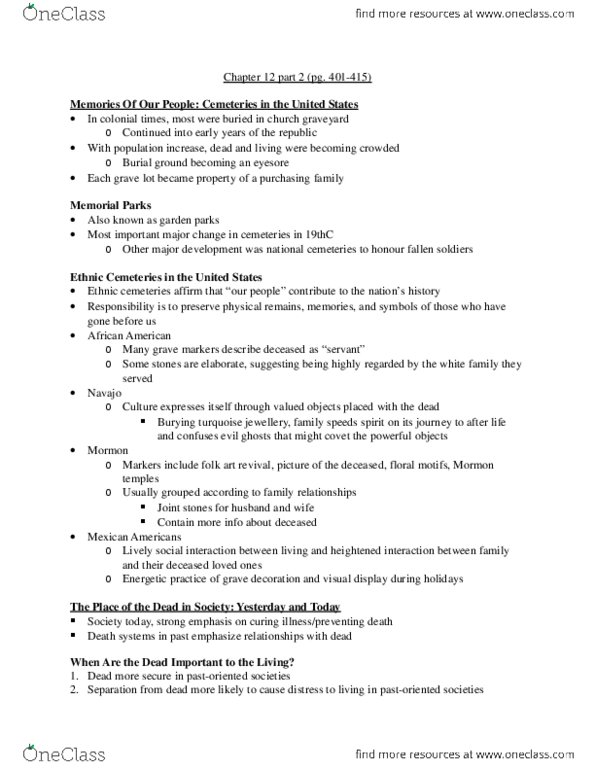 PSYC 3570 Chapter 12: Death&Dying Chapter 12 Notes - Part 2.docx thumbnail