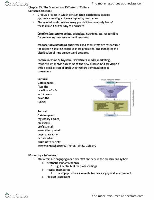 COMMERCE 3MB3 Chapter Notes - Chapter 15: Innovation Works, Cultural Imperialism, Usability thumbnail