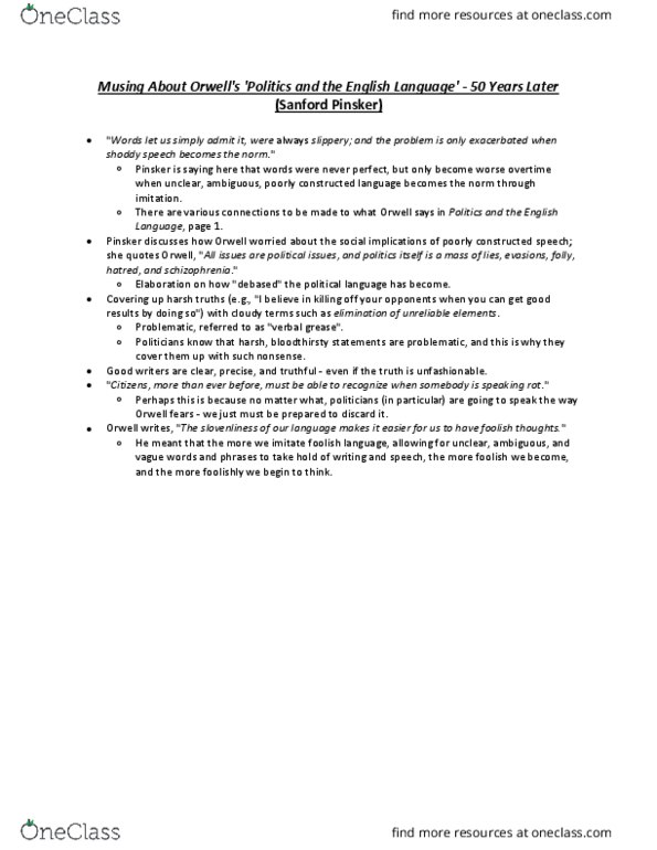 ACMB01H3 Chapter Notes - Chapter PDF: Constructed Language thumbnail
